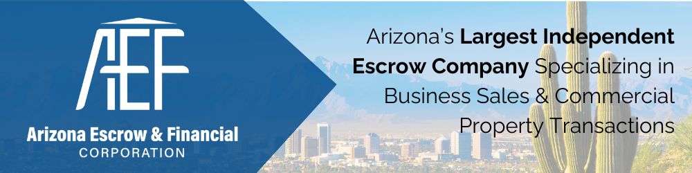Commercial Real Estate Financing Banner with Phoenix Arizona Background