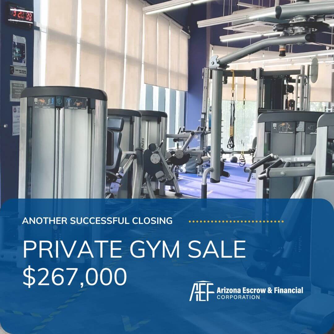 AEF-Private Gym Sale