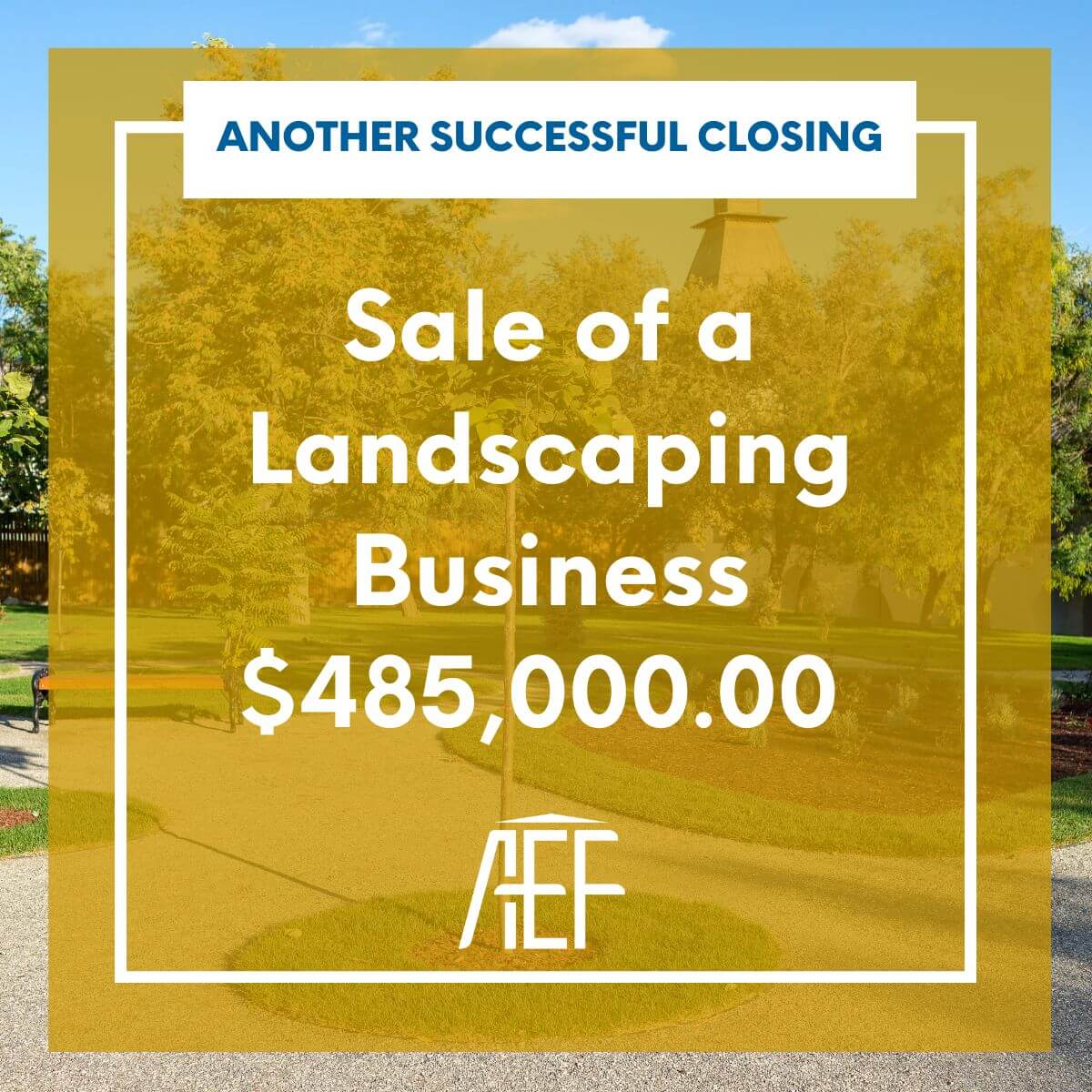 AEF Win Post - Landscaping 2